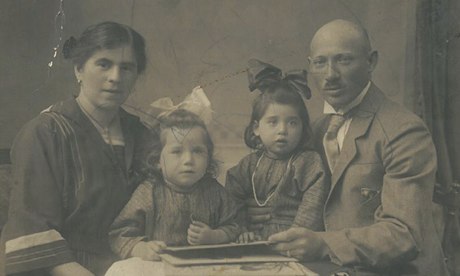 Judy Benton as a child with her family